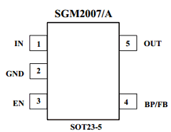 SGM2007-3.0XN5/TR Datasheet PDF Shengbang Microelectronics Co, Ltd
