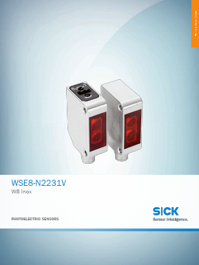 WSE8-N2231V Datasheet PDF SICK AG