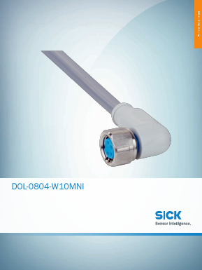 DOL-0804-W10MNI Datasheet PDF SICK AG