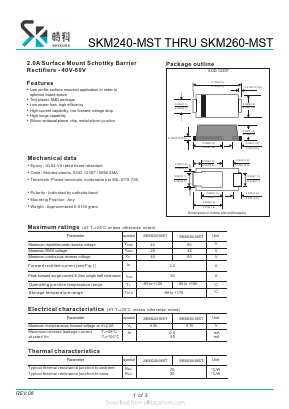 SKM240-MST Datasheet PDF SHIKE Electronics