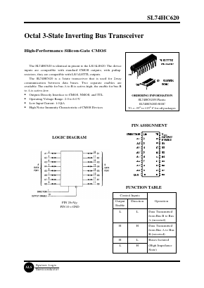SL74HC620N Datasheet PDF System Logic Semiconductor