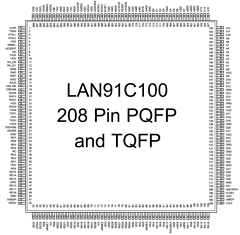 LAN91C100 Datasheet PDF SMSC -> Microchip