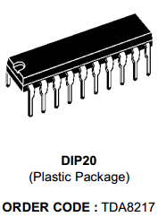 TDA8217 Datasheet PDF STMicroelectronics