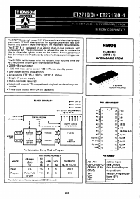 ET2716 Datasheet PDF STMicroelectronics
