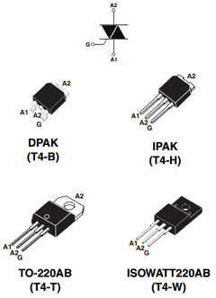 T435-XXXT Datasheet PDF STMicroelectronics