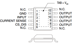 VN5050AJ-E Datasheet PDF STMicroelectronics