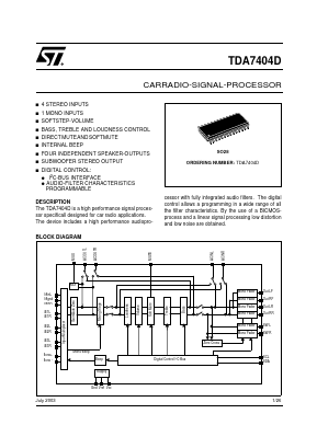 7404 Datasheet PDF STMicroelectronics
