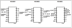 HC4052 Datasheet PDF STMicroelectronics