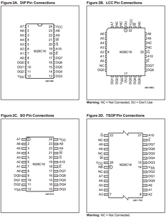 28C16 Datasheet PDF STMicroelectronics