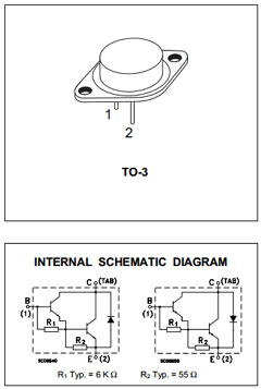 BDX88C Datasheet PDF STMicroelectronics