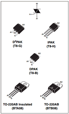 T810-XXXG Datasheet PDF STMicroelectronics