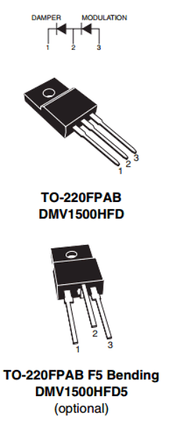 DMV1500H Datasheet PDF STMicroelectronics