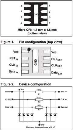 EMIF03-SIM02M8 Datasheet PDF STMicroelectronics
