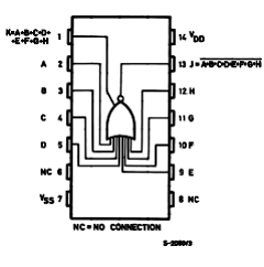 HCF4078BEY Datasheet PDF STMicroelectronics