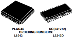 L6243 Datasheet PDF STMicroelectronics