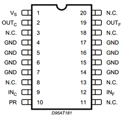 L9907 Datasheet PDF STMicroelectronics