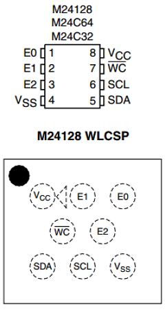 M24C64-WBN3TA Datasheet PDF STMicroelectronics