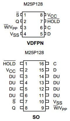M25P128-VME6P Datasheet PDF STMicroelectronics
