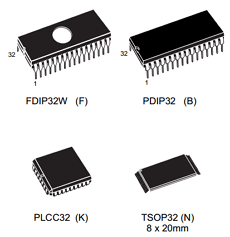 M27V201-120XF6 Datasheet PDF STMicroelectronics