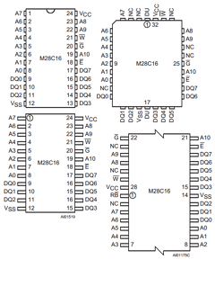 M28C16 Datasheet PDF STMicroelectronics