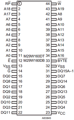 M29W160DB70N6T Datasheet PDF STMicroelectronics