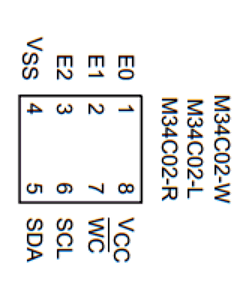 M34C02-RMB1G Datasheet PDF STMicroelectronics