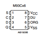 M93C46BN Datasheet PDF STMicroelectronics