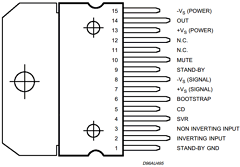 TDA7296AV Datasheet PDF STMicroelectronics