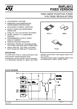 5962F0253402VYA Datasheet PDF STMicroelectronics