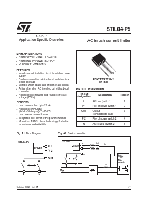STIL04-P5 Datasheet PDF STMicroelectronics