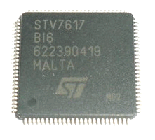STV7617U Datasheet PDF STMicroelectronics