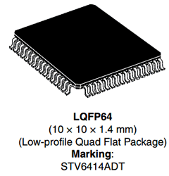 STV6414A Datasheet PDF STMicroelectronics