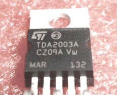 TDA2003A Datasheet PDF STMicroelectronics