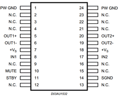 TDA7266P Datasheet PDF STMicroelectronics