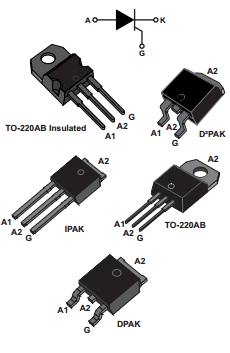 TN1215-X00G-T Datasheet PDF STMicroelectronics