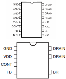 VIPER17HN Datasheet PDF STMicroelectronics