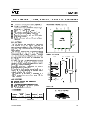 EVAL1203/BA Datasheet PDF STMicroelectronics