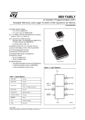 M8934F2W-90T1T Datasheet PDF STMicroelectronics