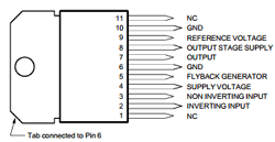 TDA2170 Datasheet PDF STMicroelectronics