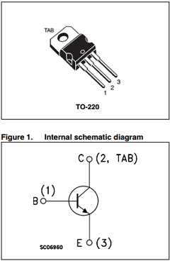 ST13007B Datasheet PDF STMicroelectronics