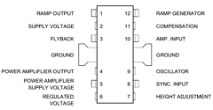 TDA1170N Datasheet PDF STMicroelectronics