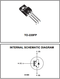 STGP10NB60SDFP Datasheet PDF STMicroelectronics
