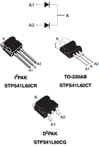 STPS41L60CT Datasheet PDF STMicroelectronics