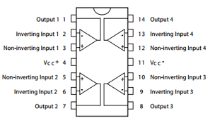 TL084ACP/ACPT Datasheet PDF STMicroelectronics