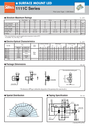 BR1111C Datasheet PDF STANLEY ELECTRIC CO.,LTD.