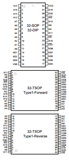 K6T1008C2E-GP70 Datasheet PDF Samsung