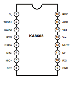KA8603 Datasheet PDF Samsung