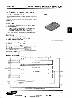KS0104Q Datasheet PDF Samsung