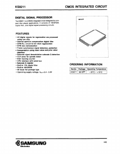 KS9211 Datasheet PDF Samsung