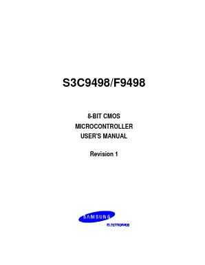 S3C9498 Datasheet PDF Samsung